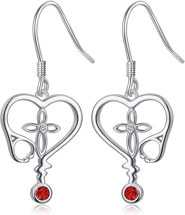 925 Sterling Silver Filigree Dangle Drop Earrings Daisy/Lotus/Rose Flower/Moonstone Leverback Teardrop Earrings for Women Infinity Celtic Knot Daisy Lotus Jewelry for Mothers Day
