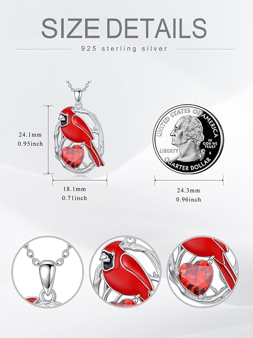 Midari Ocean Necklace 925 Sterling Silver Flamingo Mama Bear Dolphin Penguin Sea Turtle Axolotl Desert Cactus Nautical Rudder Tropical Palm Compass Wave Pendant Boho Jewelry Gifts for Women Men