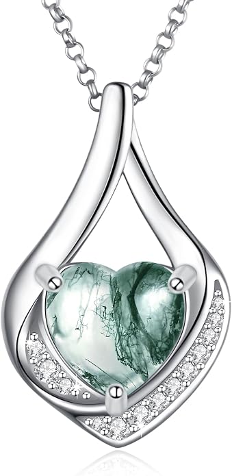 Cremation Jewelry 925 Sterling Silver Teardrop Urn Necklace for Ashes Heart Shape Memorial Keepsake Pendant for Human Ashes for Women Gift