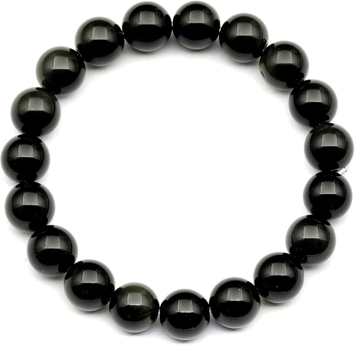 Natural Gemstone Beaded Stretch Bracelet for Men & Women | Handmade 8mm Stone Jewelry | Zodiac Chakra Elastic Bracelet | Meaningful Gift Collection
