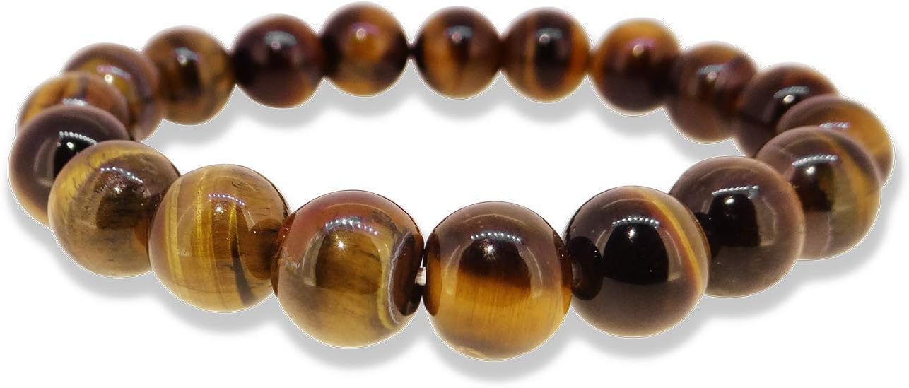 Arihant Gems And Jewels Reiki/Yoga Healing Crystal Stretchable Bracelet,100% Natural And Certified, Astrological Gemstone, Unisex Both For Men & Women - (8 Mm)