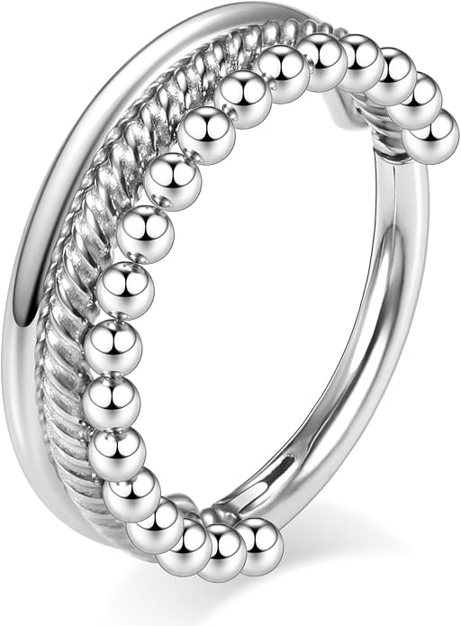316L Surgical Steel Septum Clicker Ring Nose Ring Hoop Sleeper Hoop Earring Helix Rook Conch Cartilage Daith Tragus Earrings Lobe Nose Piercing Jewelry for Women