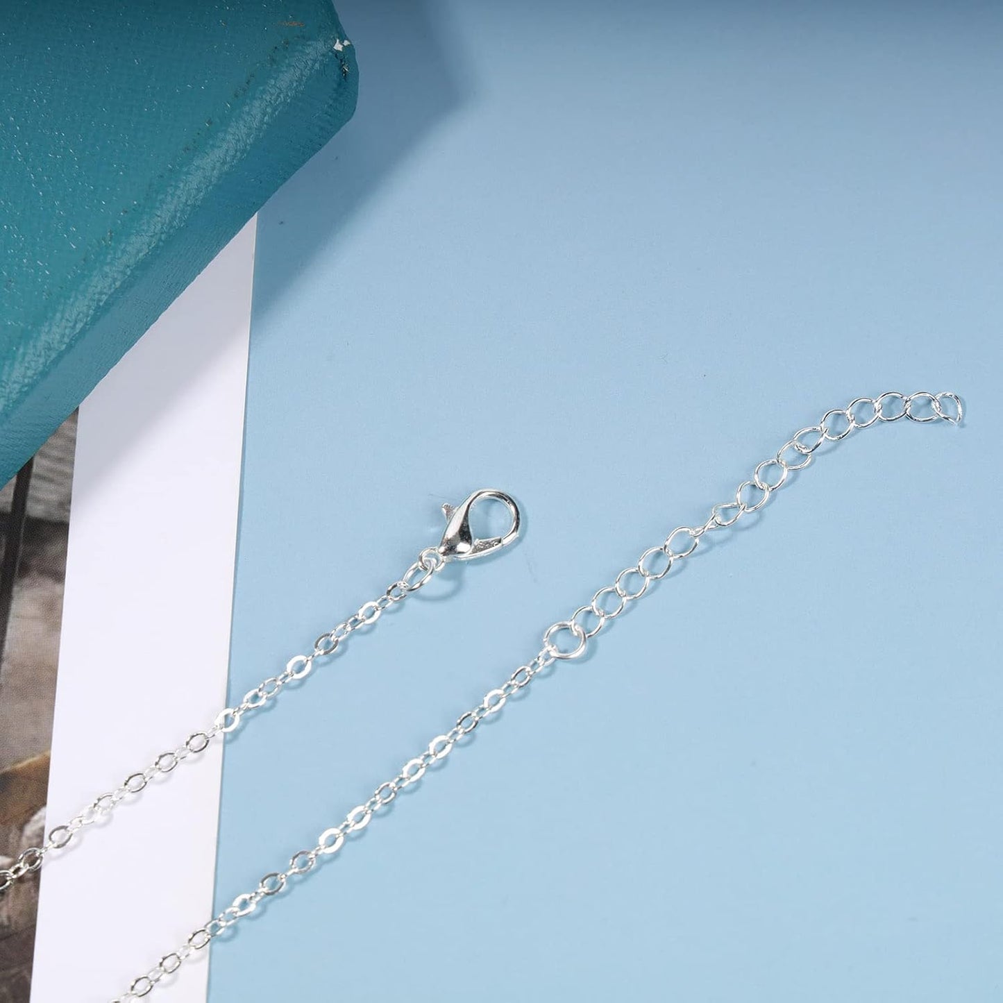 Boho Cross Necklace Chain Tiny Silver Cross Pendant Necklace Wedding Necklace Charm Fashion Jewelry Gift for Women and Girls