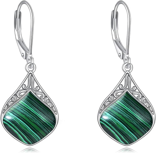 Teardrop Earrings Sterling Silver Filigree Irish Celtic Teardrop Drop Earrings Jewelry Gifts For Women
