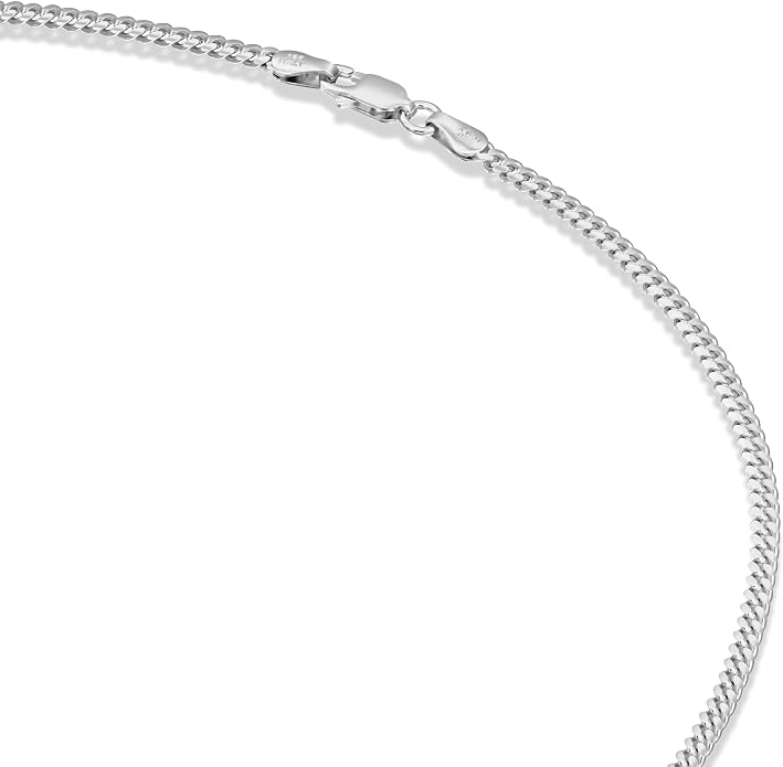 PAVOI 22K Gold Plated Chain Necklace For Women | Italian Solid 925 Sterling Silver Necklace for Men | Cuban Link, Rope, Snake & Rope Diamond-Cut Herringbone | Trendy Unisex Jewelry