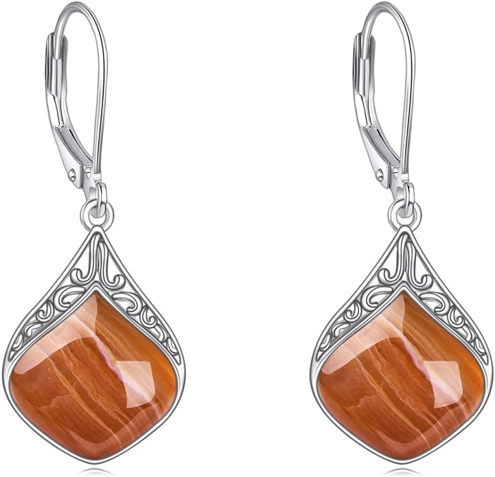 Teardrop Earrings Sterling Silver Filigree Irish Celtic Teardrop Drop Earrings Jewelry Gifts For Women