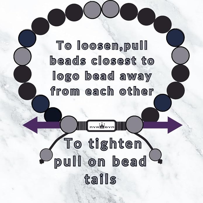 Mens Beaded Bracelet - Stone Jewelry, Black Onyx Hematite Bracelets, Mens Accessories, Adjustable
