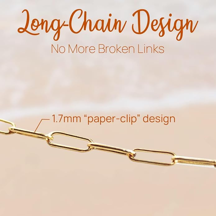 14K Gold Filled Anklet for Women – Figaro & Cable Chain Gold Ankle Bracelet, Waterproof Non Tarnish Dainty Adjustable Anklets for Women, Hypoallergenic Summer Beach Foot Jewelry, Mothers Day Birthday Gift for Women