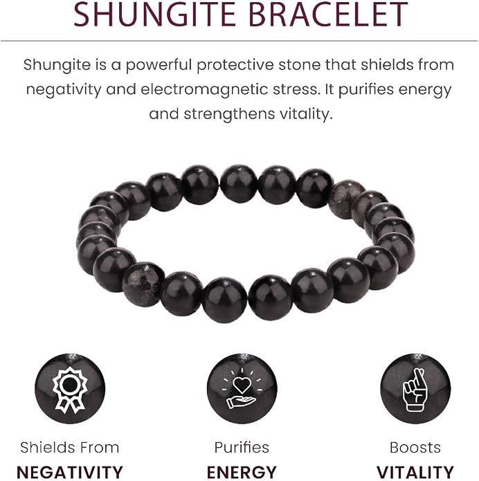 Crystal Vibe - Healing Crystal Bracelet for Women & Men | Natural Gemstone Bead Bracelet | Adjustable Handmade Energy Stone Bracelet | Bracelet for Meditation, Yoga & Daily Wear | Multiple Types