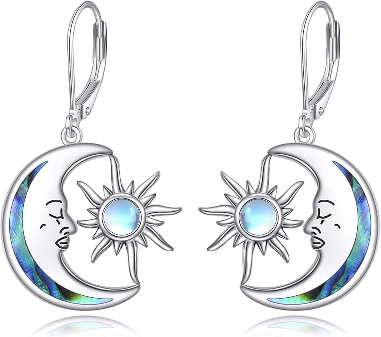AOBOCO Mustard Seed Earrings for Women Sterling Silver Mountain Cross Earrings Dangle Christian Religion Jewelry Mothers Day Birthday for Mom Wife Friends
