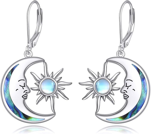 AOBOCO Mustard Seed Earrings for Women Sterling Silver Mountain Cross Earrings Dangle Christian Religion Jewelry Mothers Day Birthday for Mom Wife Friends