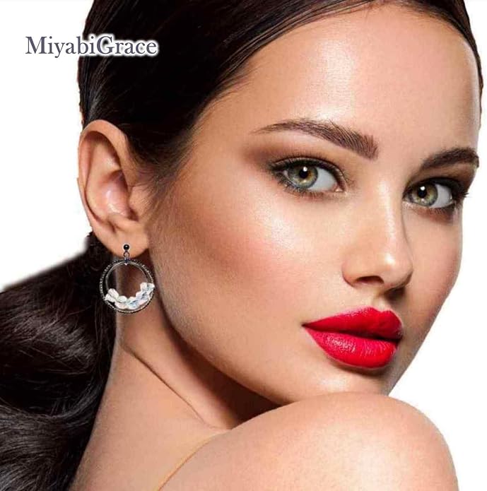 Dangle Silver Invisible Clip On Earrings for Women Not Pierced Gold Crystal Rhinestone Comfortable Hoop Fringe Long Chain Clip On Earrings