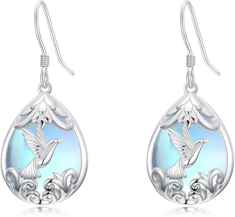 Midari Heart Dangle Earrings 925 Sterling Silver Leverback Drop Earrings Teacher Music Art Jewelry Gifts for Women Students Apple/Guitar/Palette/Note Design