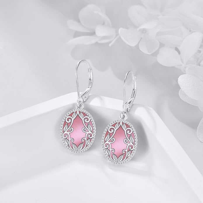 Teardrop Earrings Sterling Silver Filigree Irish Celtic Teardrop Drop Earrings Jewelry Gifts For Women