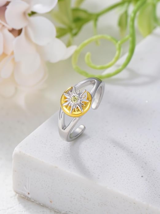 Midari Toe Rings for Women 925 Sterling Silver Hypoallergenic Adjustable Open Band Ring for Women Summer Beach Open Toe Jewelry Foot Jewelry