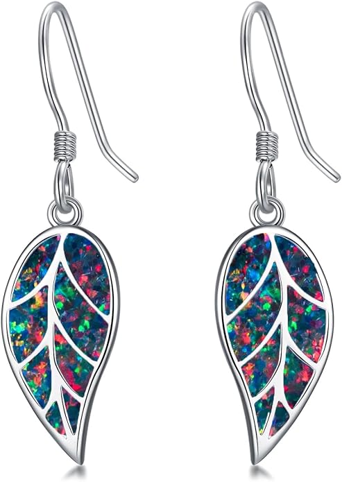 Animal/Leaf/Gothic Dangle Earrings 925 Sterling Silver Animal/Leaf/Gothic Dangle Drop Earrings Easter/Halloween/Christmas Jewelry Gifts for Women Her