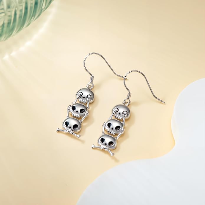 Seiyang Dangle Earrings 925 Sterling Silver Animal/American Flag/Turquoise Dangle Drop Earrings Jewelry Gifts for Women