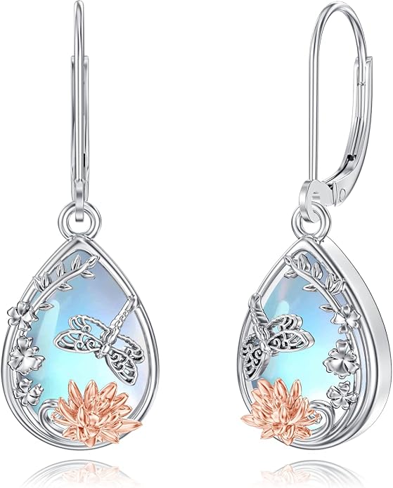 Seiyang Dangle Earrings 925 Sterling Silver Animal/American Flag/Turquoise Dangle Drop Earrings Jewelry Gifts for Women