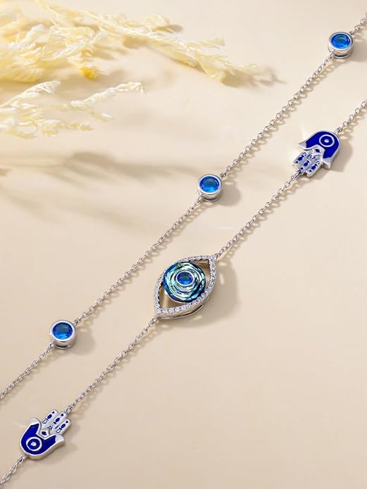 Ankle Bracelets for Women, 925 Sterling Silver Infinity/Heart/Pineapple/Butterfly/Turtle/Evil Eye/Sand Dollar Anklets Waterproof, Christmas Birthday Bracelet Anklets Jewelry Gift Adjustable