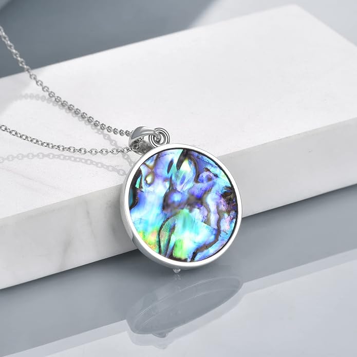 LUHE Sterling Silver Dragon/Wolf/Phoenix/Hummingbird/Horse/Unicorn Religious Pendant Necklace for Women Oxidized vintage Celtics Necklace Jewelry Christmas Gifts