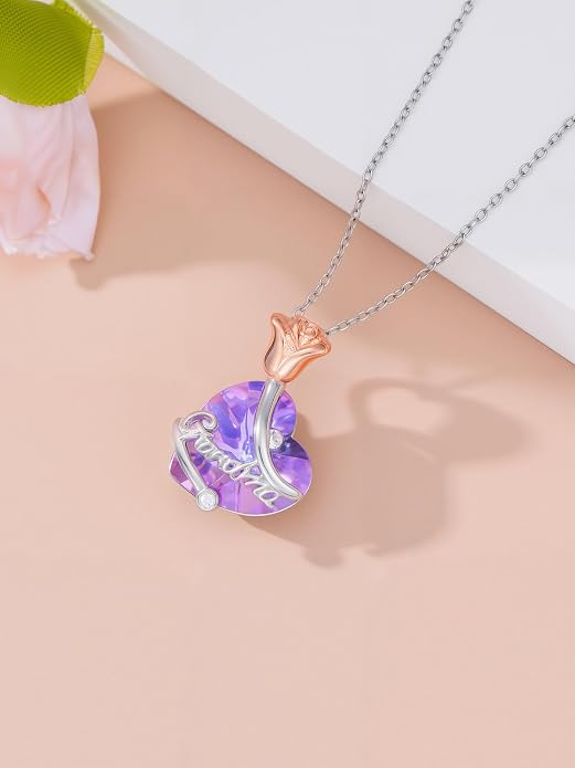 Midari Ocean Necklace 925 Sterling Silver Flamingo Mama Bear Dolphin Penguin Sea Turtle Axolotl Desert Cactus Nautical Rudder Tropical Palm Compass Wave Pendant Boho Jewelry Gifts for Women Men