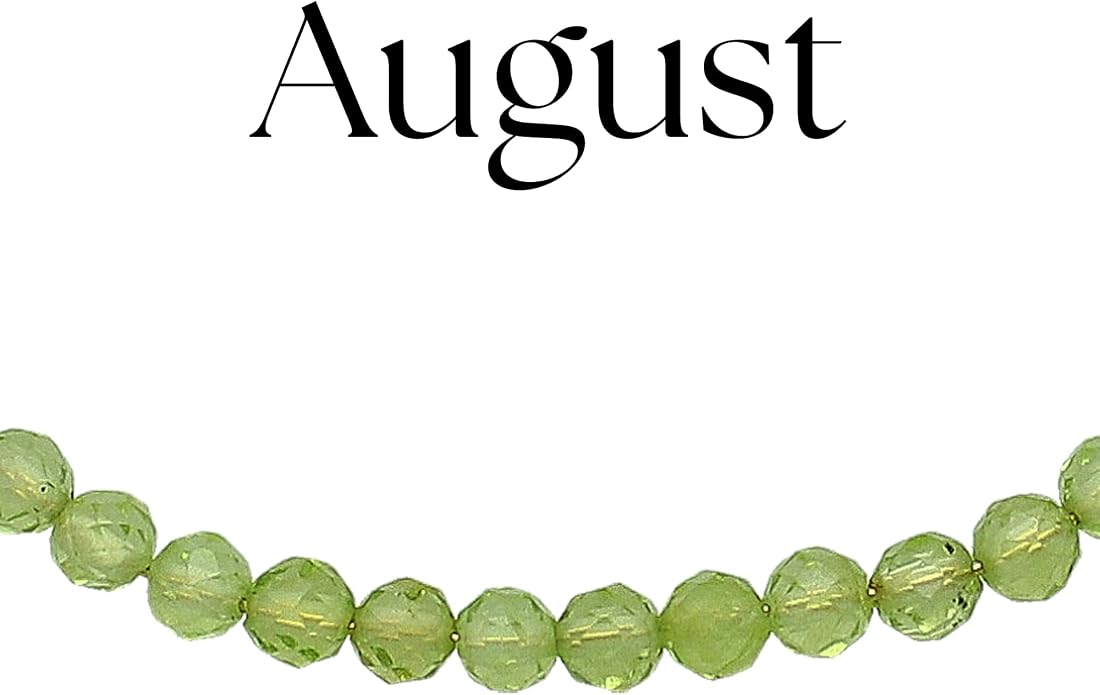 Faceted Bracelet for Women, Certified 925 Sterling Silver with 18K Gold Vermeil Healing Crystal Bracelets for Women - Crystals and Healing Stone Bracelet Women Jewelry for Gift