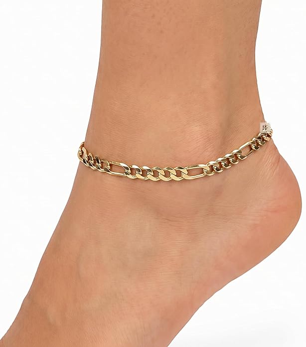 Gold Electroplated Anklet, Made in Korea