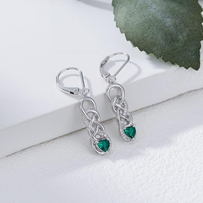 Dorunmo 925 Sterling Silver Western Dangle Earrings for Women Bohemian Earrings Hypoallergenic Christmas Jewelry Gifts for Women