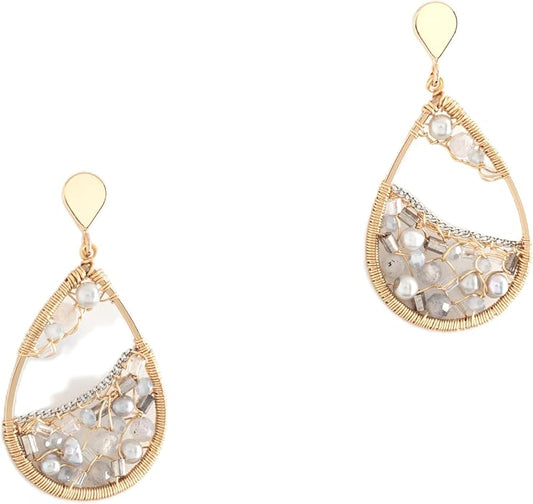 Dangle Bead Earring - Choice of Colors