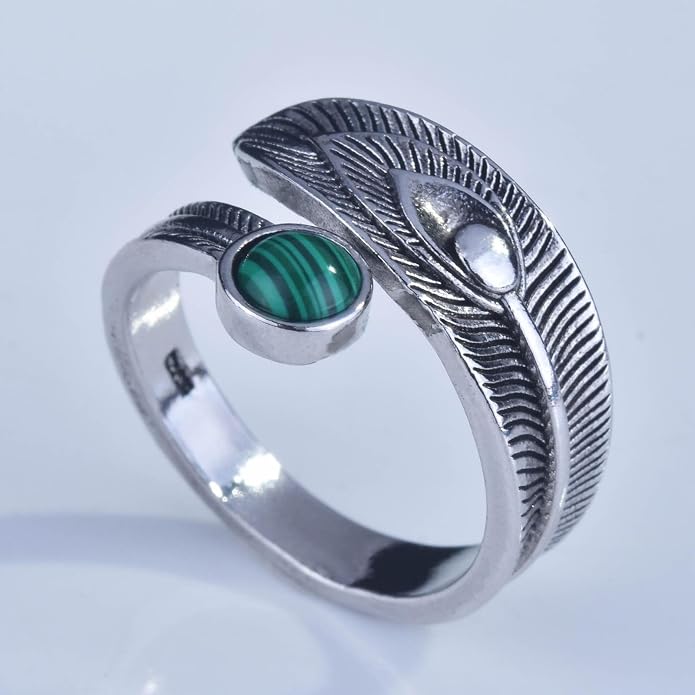 925 Sterling Silver Ring Minimalist Adjustable Rings Band Handmade Rings for Women Girls