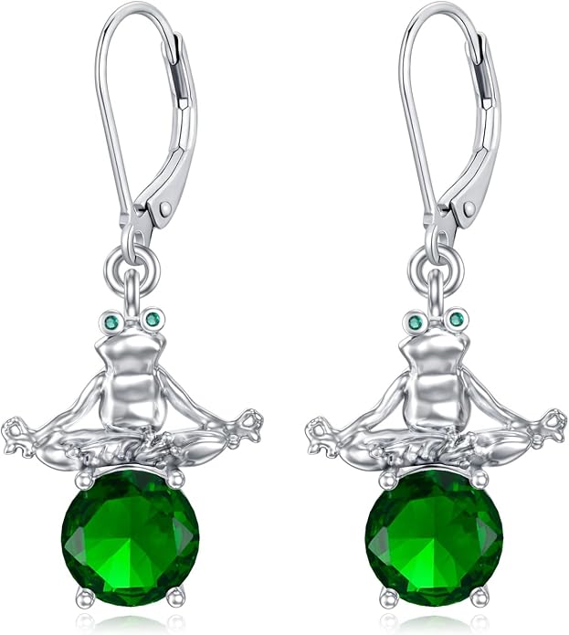 Dorunmo Moonstone Dangle Drop Earrings s925 Sterling Silver Leverback Earrings Filigree Moonstone Jewelry Birthday Gifts for Women