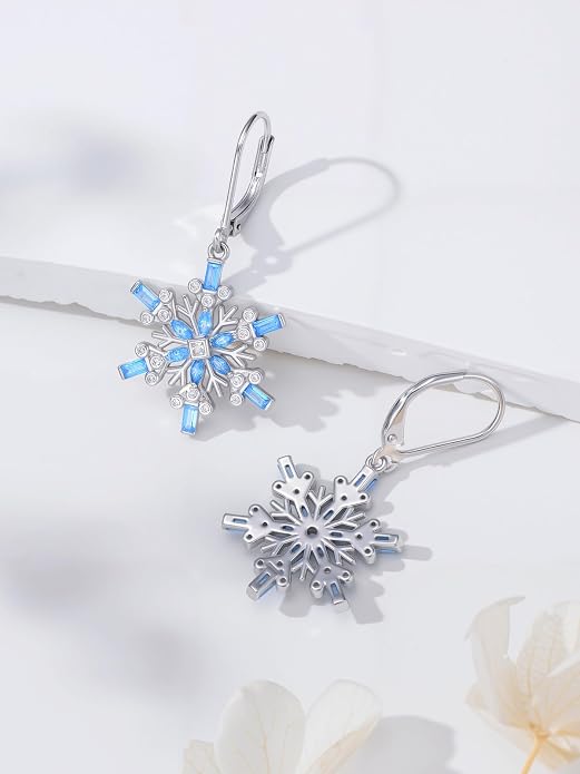 Seiyang Dangle Earrings 925 Sterling Silver Animal/American Flag/Turquoise Dangle Drop Earrings Jewelry Gifts for Women