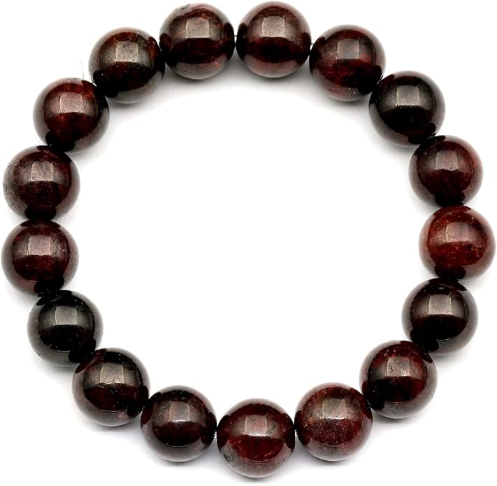 Natural Gemstone Beaded Stretch Bracelet for Men & Women | Handmade 8mm Stone Jewelry | Zodiac Chakra Elastic Bracelet | Meaningful Gift Collection
