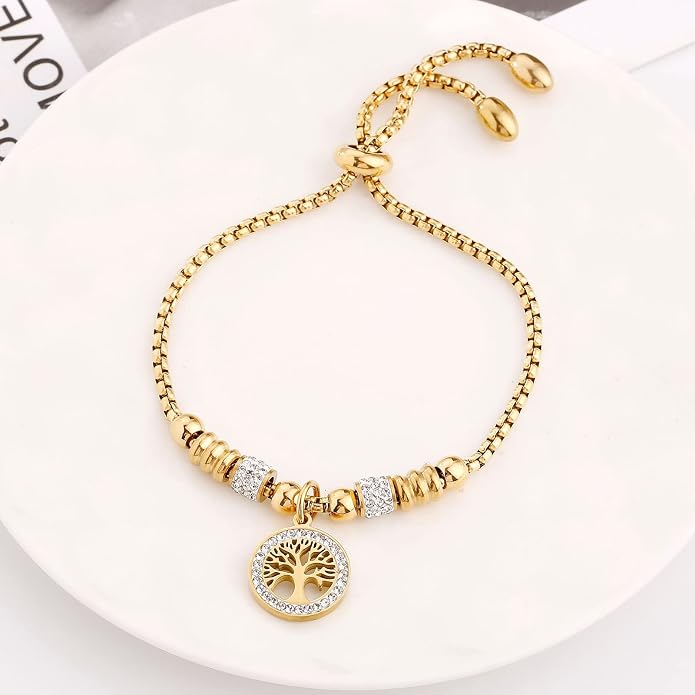Evil Eye Bracelets 18k Gold Plated Adjustable ojo Bracelet Gold Evil Eye Bracelet for Protection, The Evil Eye Silver Bracelet Gifts for Women and Men