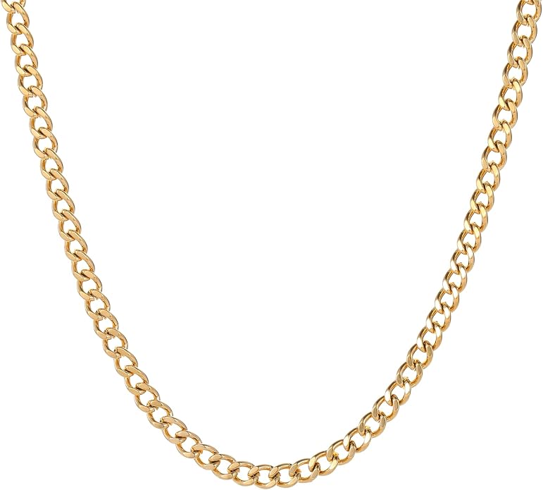 Gold Chain Necklace for Women Dainty Simple Satellite Beaded Twisted Chain Choker Necklace Everyday Jewelry Christmas Gifts