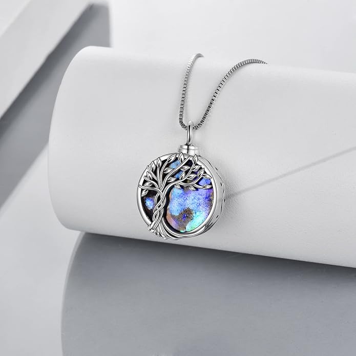 WINNICACA Tree of Life Gifts for Women 925 Sterling Silver Tree of Life Celtic Pendant Necklace Family Irish Jewelry Gifts for Women Wife Girlfriend Anniversary Birthday Gift