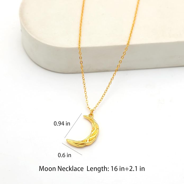 14K Gold Plated Paper Clip Chain Link Necklace Satellite Cross Key Starfish Turquoise Heart Necklace for Women