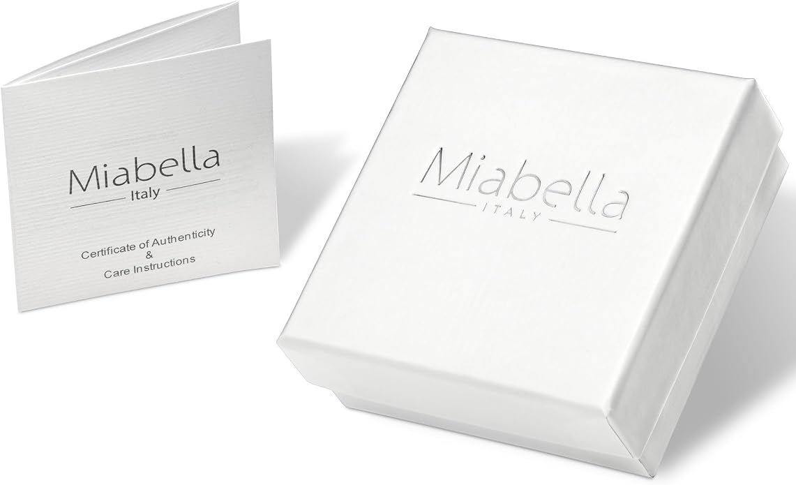 Miabella Italian Solid 925 Sterling Silver, 18K Gold Plated 4.5mm Flexible Flat Herringbone Link Chain Bracelet for Women, Made in Italy