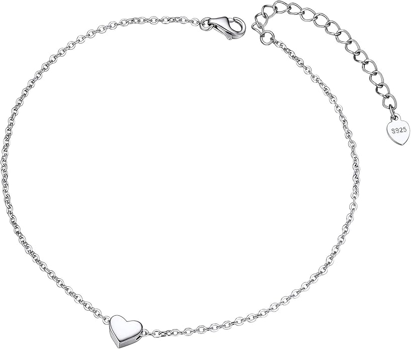 ChainsPro Anklets for Women Waterproof, Adjustable Stainless Steel/ Sterling Silver/14K Gold Plated Ankle Bracelets for Women, Non Tarnish Layered Anklets Beach Jewelry Gifts for Swimming & Daily Wear (Send Gift Box)