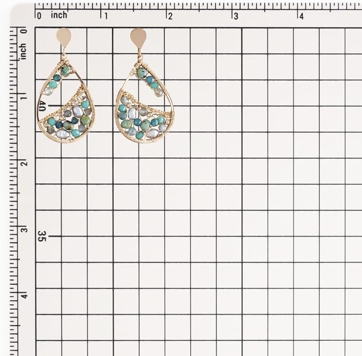 Dangle Bead Earring - Choice of Colors