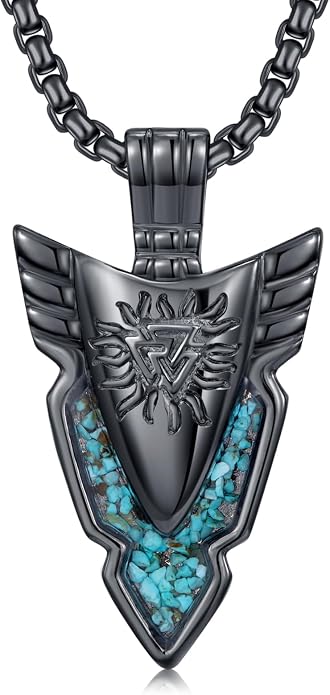 Viking Necklace for Men 925 Sterling Silver Viking Norse Pagan Jewelry Gifts for Women