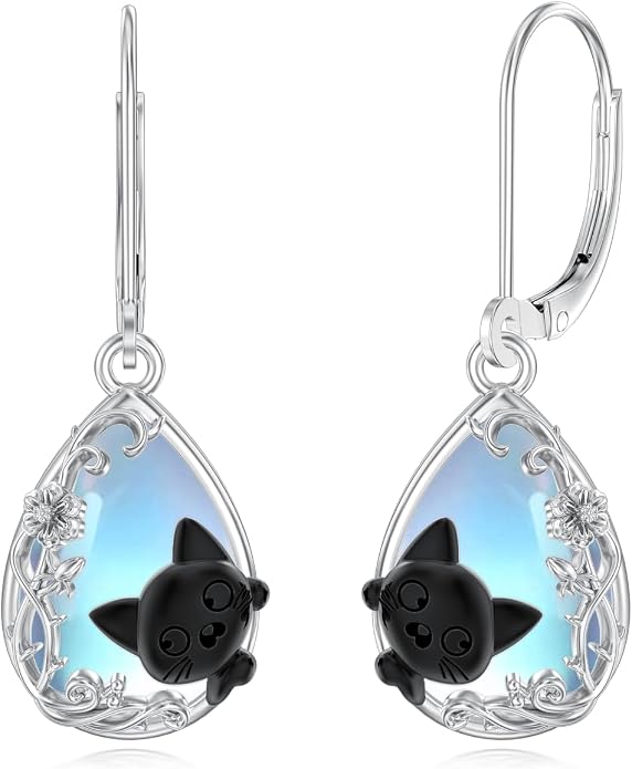 Seiyang Dangle Earrings 925 Sterling Silver Animal/American Flag/Turquoise Dangle Drop Earrings Jewelry Gifts for Women