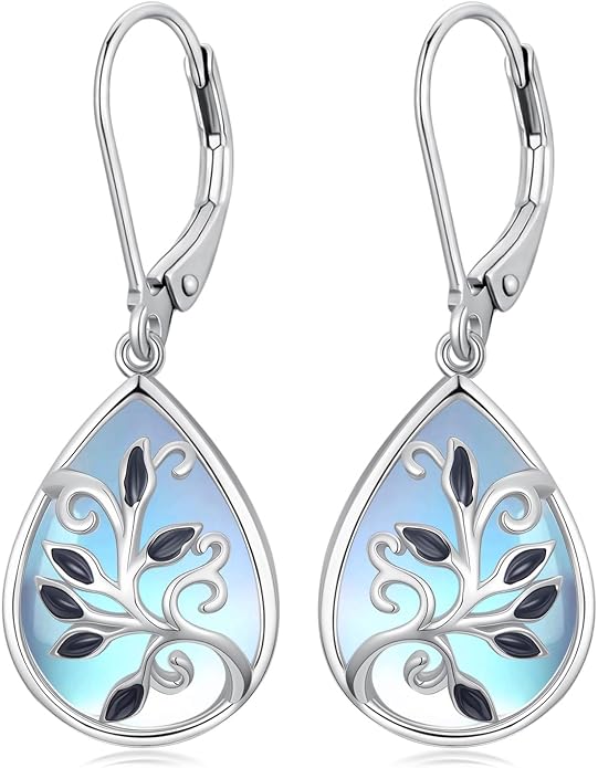 Midari Heart Dangle Earrings 925 Sterling Silver Leverback Drop Earrings Teacher Music Art Jewelry Gifts for Women Students Apple/Guitar/Palette/Note Design