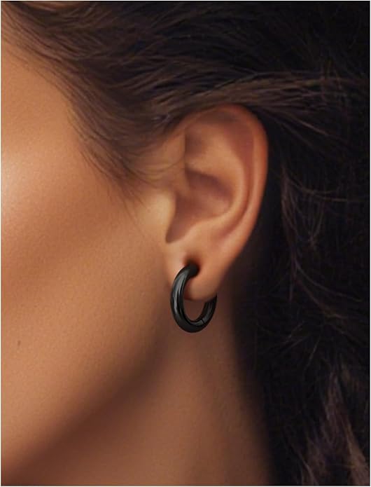 20G 18G 16G 14G 12G 10G 8G 6G 4G 2G Nose Rings Hoops 316l Surgical Steel Clicker Septum Lip Ring Tragus Helix Daith Rook Conch Snug Cartilage Lobe Earrings Hoop Piercing Jewelry For Women Men