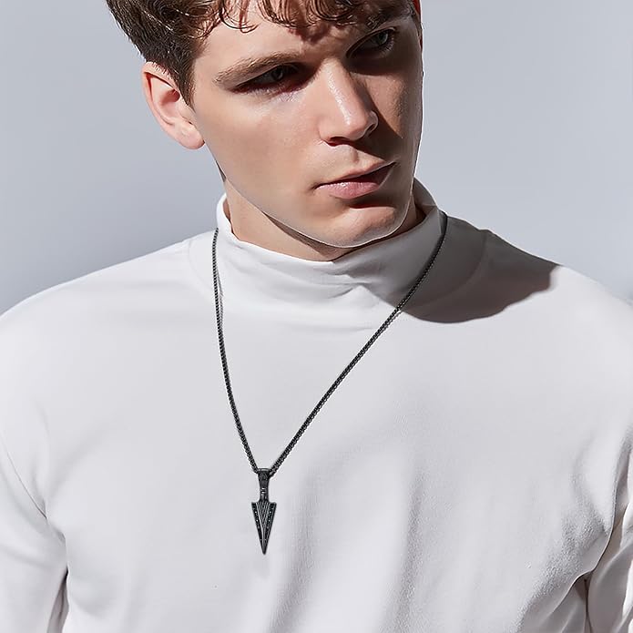 Viking Necklace for Men 925 Sterling Silver Viking Norse Pagan Jewelry Gifts for Women