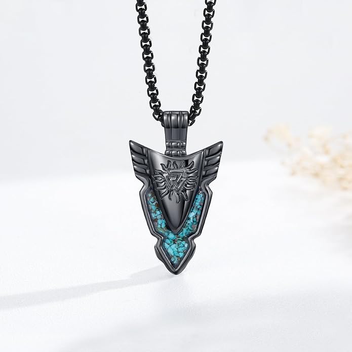 Viking Necklace for Men 925 Sterling Silver Viking Norse Pagan Jewelry Gifts for Women