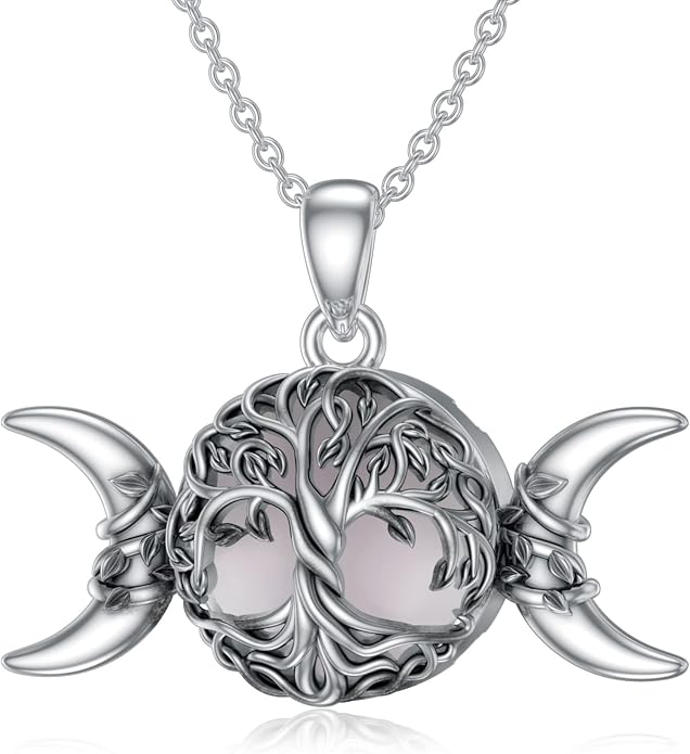 WINNICACA Tree of Life Gifts for Women 925 Sterling Silver Tree of Life Celtic Pendant Necklace Family Irish Jewelry Gifts for Women Wife Girlfriend Anniversary Birthday Gift