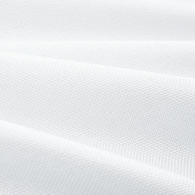 INOVADAY 100% Blackout Curtains for Bedroom, Bright White Black Out Curtains 84 Inch Long, Clip Rings Linen Blackout Drapes, Thermal Insulated Room Darkening for Living Room, 2 Panels - W50xL84