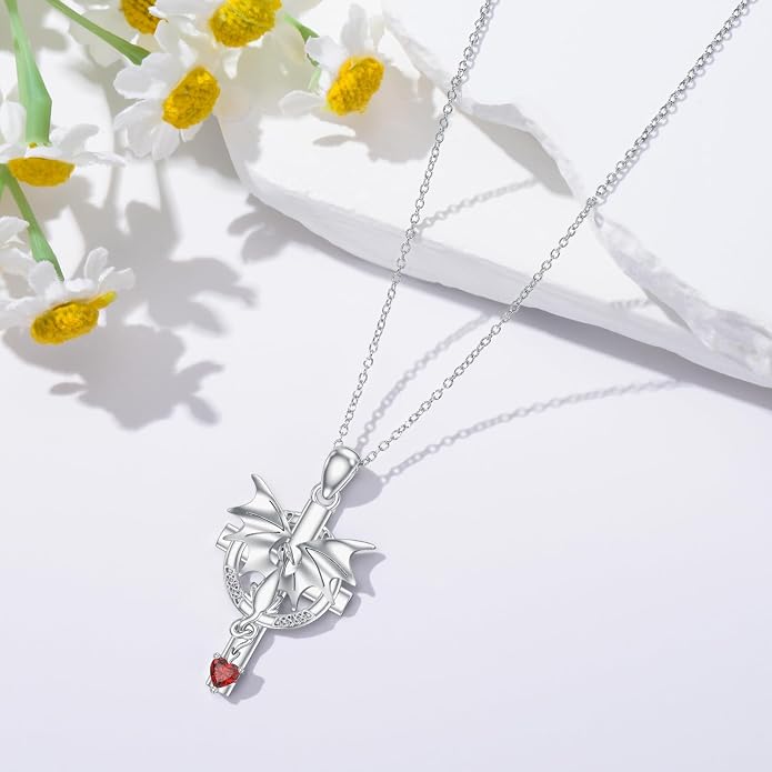 Cross Necklace for Women 925 Sterling Silver Crucifix Pendant Christian Cross Jewelry for Women Men