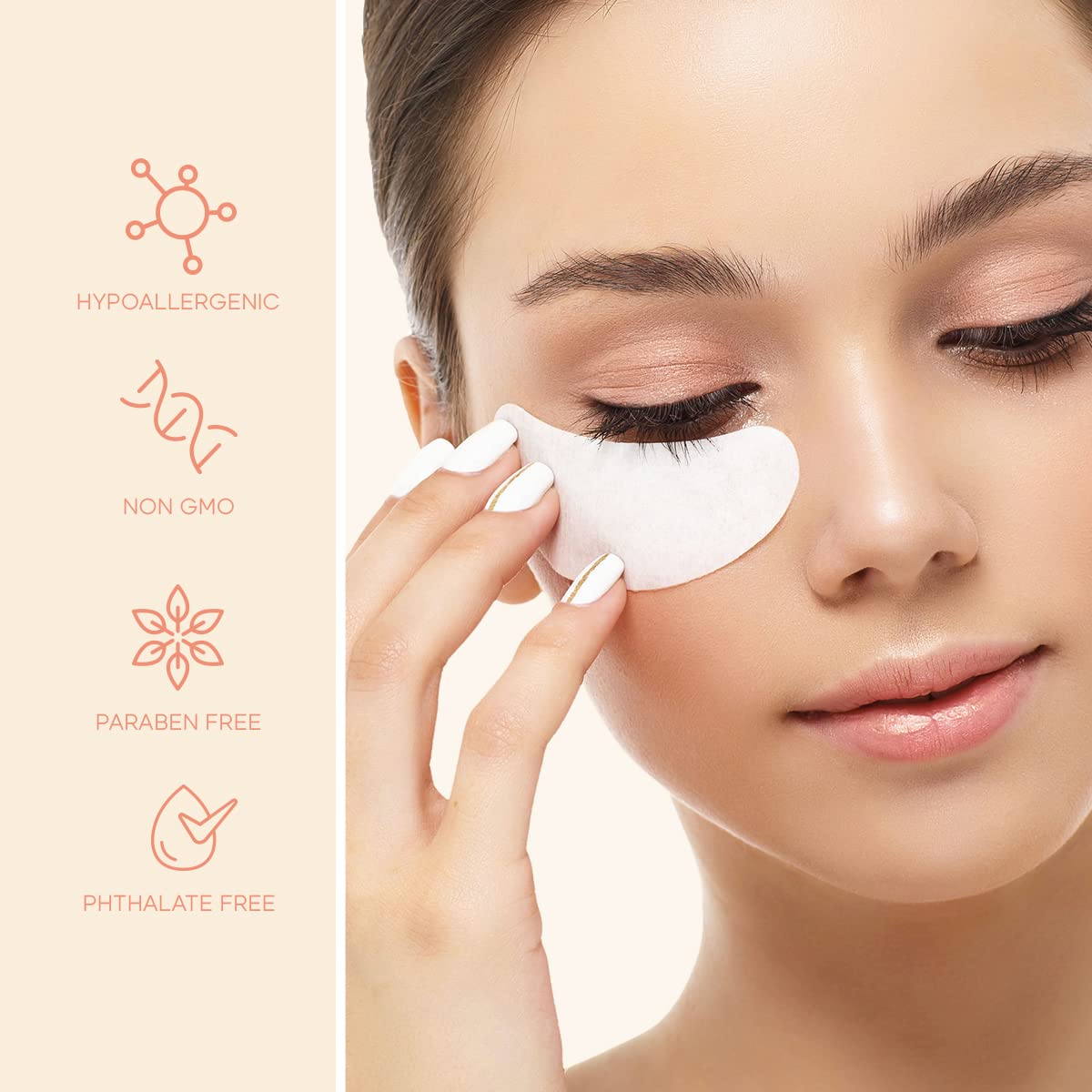 Retinol and Vitamin E Under Eye Patches - Reduce Wrinkles & Fine Lines, Dark Circles, Eye Bags, Depuffing Under Eye Pads - Cruelty Free Korean Skin Care For All Skin Types - 5 Pairs